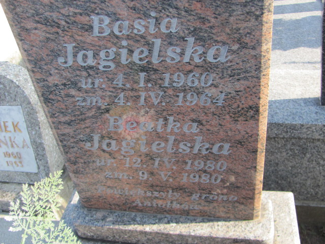 Barbara Jagielska 1960 Kłobuck - Grobonet - Wyszukiwarka osób pochowanych