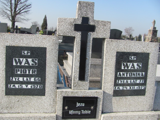 Antonina Wąs Kłobuck - Grobonet - Wyszukiwarka osób pochowanych