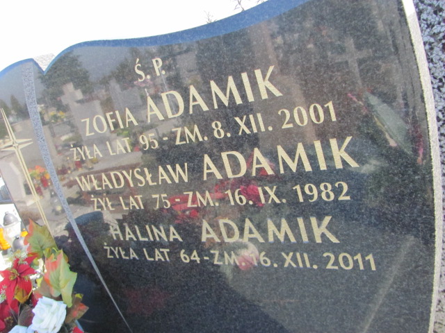 Halina Adamik Kłobuck - Grobonet - Wyszukiwarka osób pochowanych