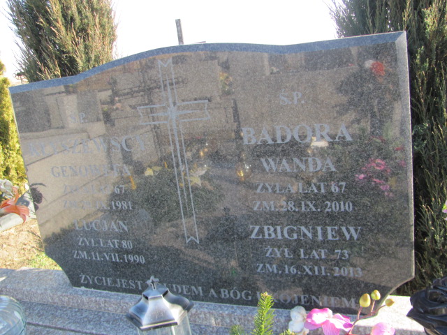 Zbigniew Badora Kłobuck - Grobonet - Wyszukiwarka osób pochowanych