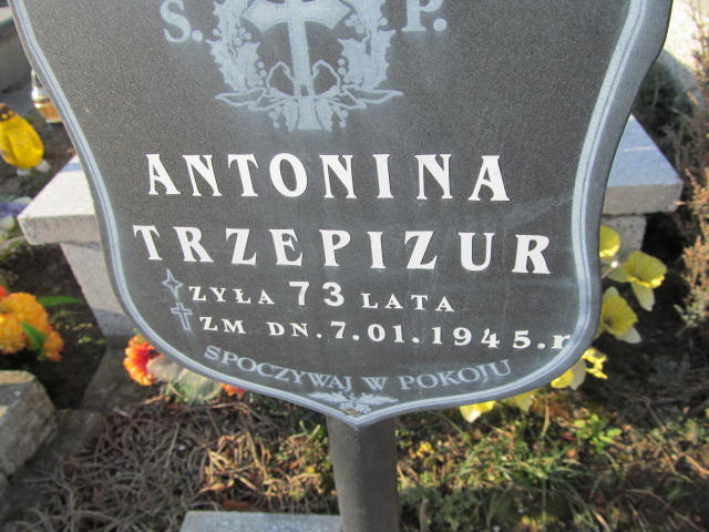 Antonina Trzepizur Kłobuck - Grobonet - Wyszukiwarka osób pochowanych