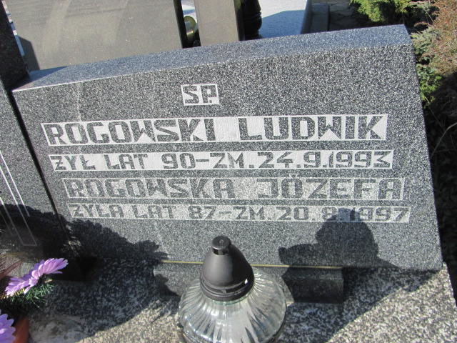 Grób Ludwik Rogowski