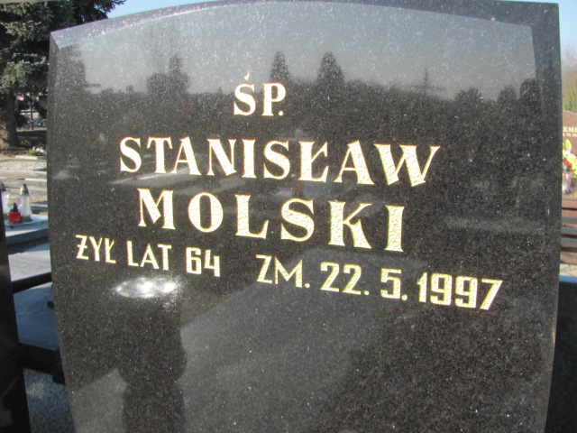 Stanisław Molski Kłobuck - Grobonet - Wyszukiwarka osób pochowanych