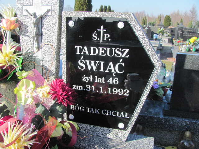 Tadeusz Świąć Kłobuck - Grobonet - Wyszukiwarka osób pochowanych