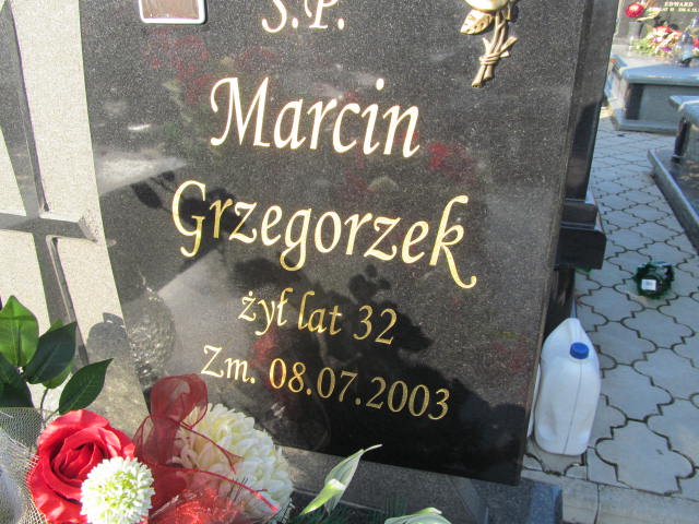 Marcin Grzegorzek Kłobuck - Grobonet - Wyszukiwarka osób pochowanych