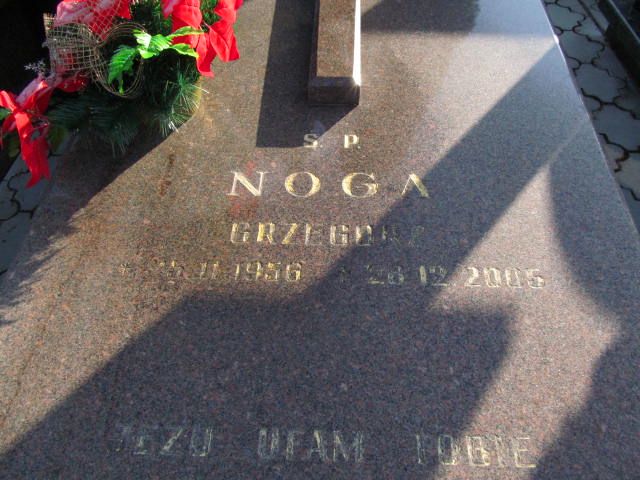 Grzegorz Noga 1956 Kłobuck - Grobonet - Wyszukiwarka osób pochowanych
