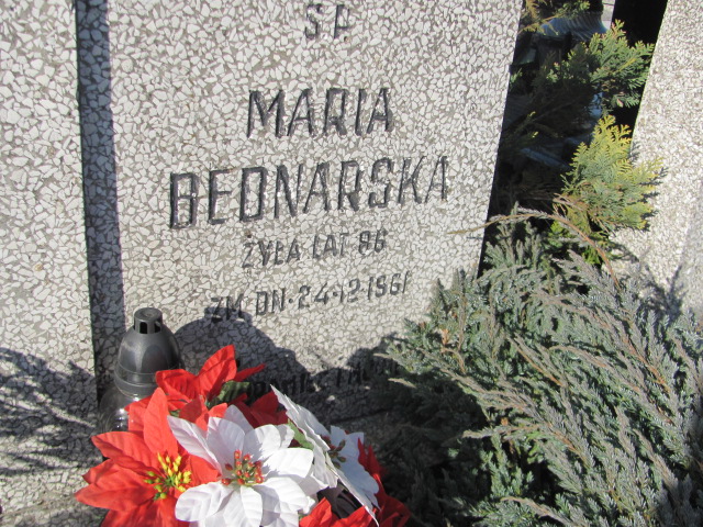Maria Bednarska Kłobuck - Grobonet - Wyszukiwarka osób pochowanych