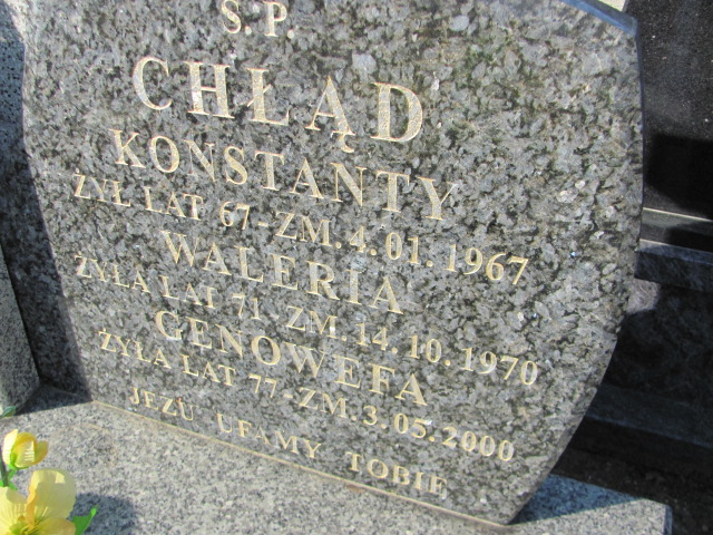 Konstanty Chłąd Kłobuck - Grobonet - Wyszukiwarka osób pochowanych