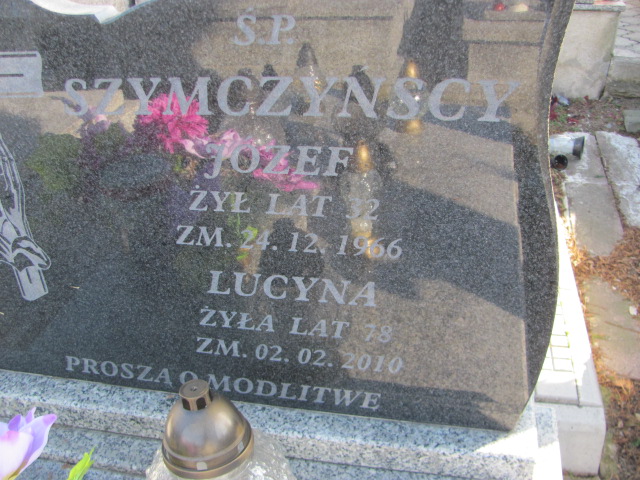 Józef Szymczyński Kłobuck - Grobonet - Wyszukiwarka osób pochowanych