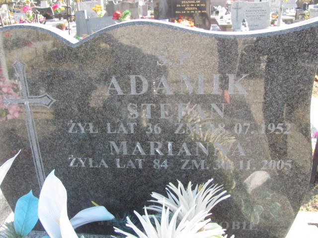 Stefan Adamik Kłobuck - Grobonet - Wyszukiwarka osób pochowanych