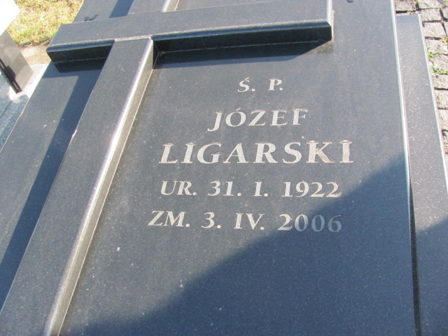Józef Ligarski 1922 Kłobuck - Grobonet - Wyszukiwarka osób pochowanych