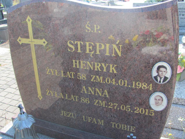 Henryk Stępiń Kłobuck - Grobonet - Wyszukiwarka osób pochowanych