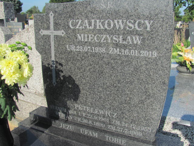 Stanisława Petelewicz 1901 Kłobuck - Grobonet - Wyszukiwarka osób pochowanych