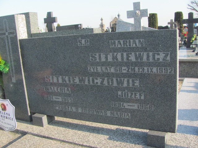 Helena Sitkiewicz 1930 Kłobuck - Grobonet - Wyszukiwarka osób pochowanych