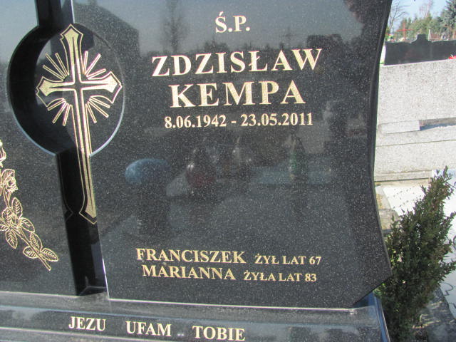 Franciszek Kempa Kłobuck - Grobonet - Wyszukiwarka osób pochowanych