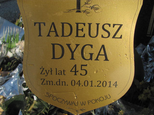 Tadeusz Dyga Kłobuck - Grobonet - Wyszukiwarka osób pochowanych